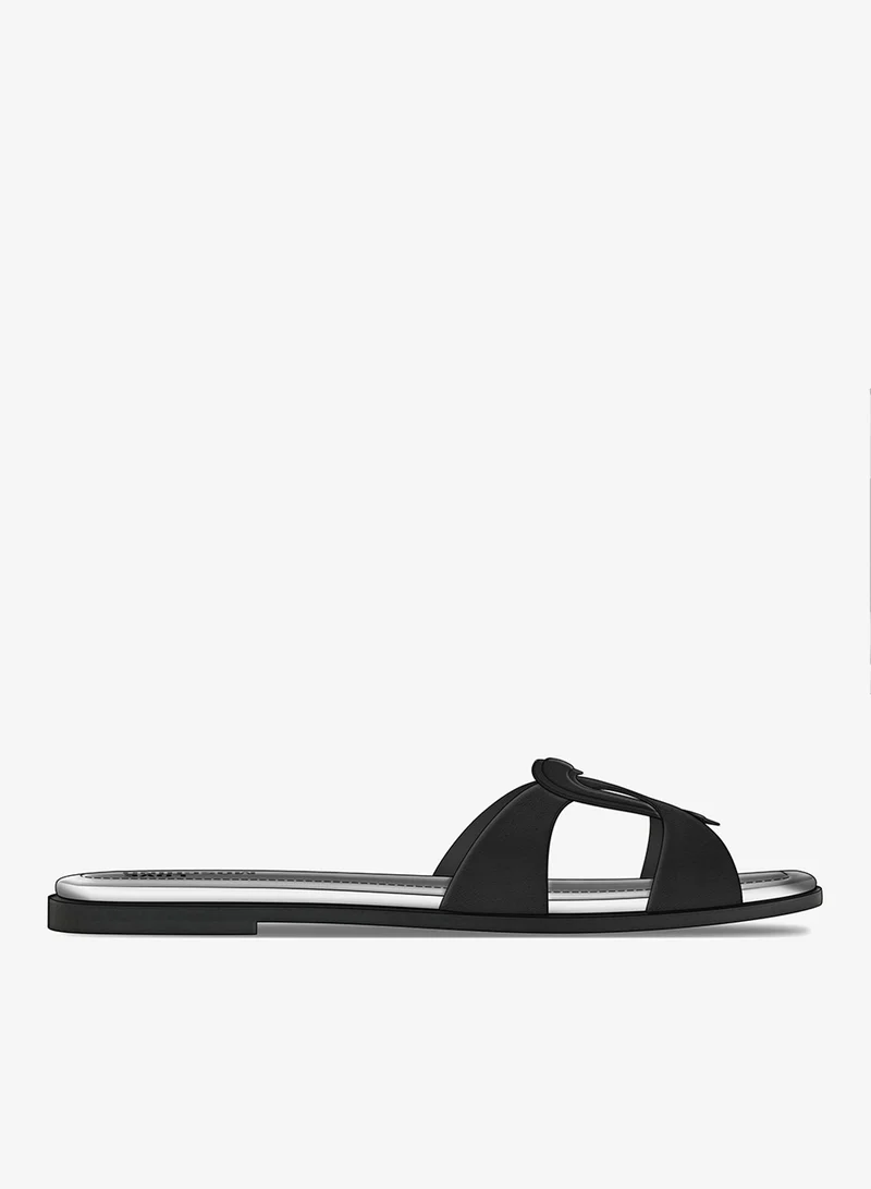 Love Moschino  Casual Slip On Flat Sandals for Women | Best Price UAE
